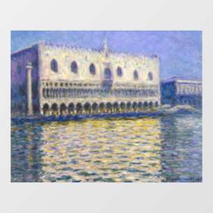 Claude Monet - Doges' Palace Window Cling