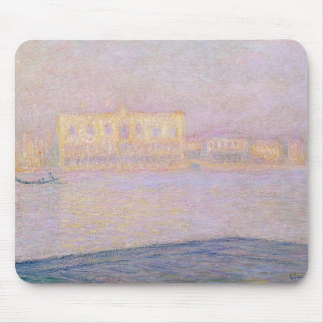 Claude Monet | Ducal Palace from San Giorgio, 1908 Mouse Mat (Front)