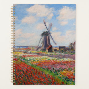Claude Monet - Field of Tulips in Holland Planner