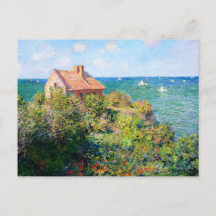Claude Monet: Fishermans Cottage at Varengeville Postcard