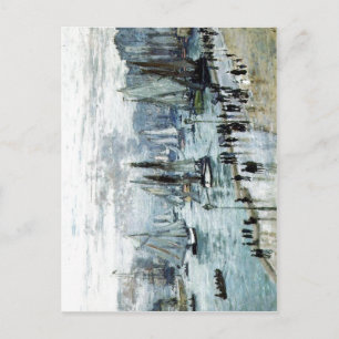 Claude Monet, Fishing Boats Leaving the Harbour, L Postcard