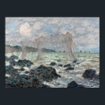 Claude Monet Fishing nets at Pourville Poster<br><div class="desc">Claude Monet Fishing nets at Pourville</div>