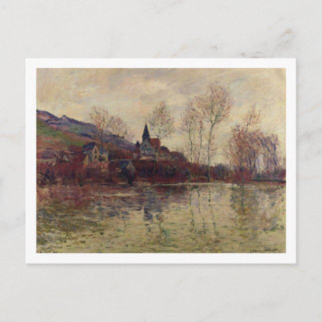 Claude Monet | Floods at Giverny Postcard (Front)