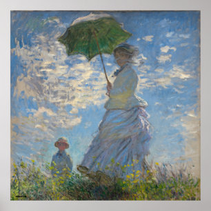 Claude Monet french famous painting fine art on Poster