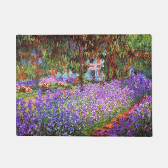Claude Monet Garden at Giverny Doormat (Front)
