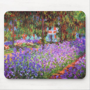 Claude Monet Garden at Giverny Mouse Mat