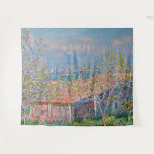 Claude Monet - Gardener's House at Antibes Tapestry