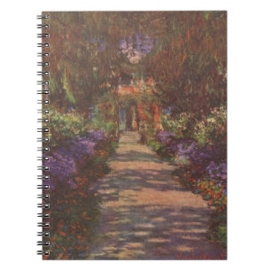 Claude Monet – Gartenweg – 1902 Notebook