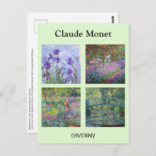 Claude Monet - Giverny Masterpieces Selection Postcard