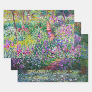 Claude Monet - Giverny Masterpieces Selection Wrapping Paper Sheet