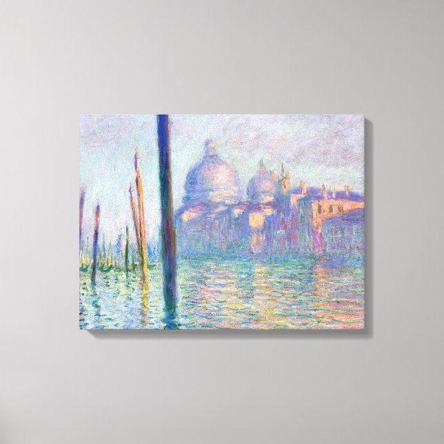 Claude Monet - Grand Canal, Venice Canvas Print (Front)