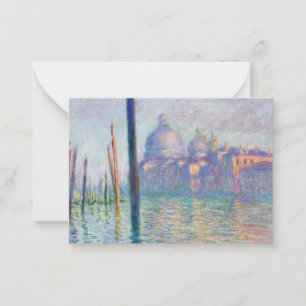 Claude Monet - Grand Canal, Venice Card