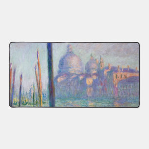 Claude Monet - Grand Canal, Venice Desk Mat