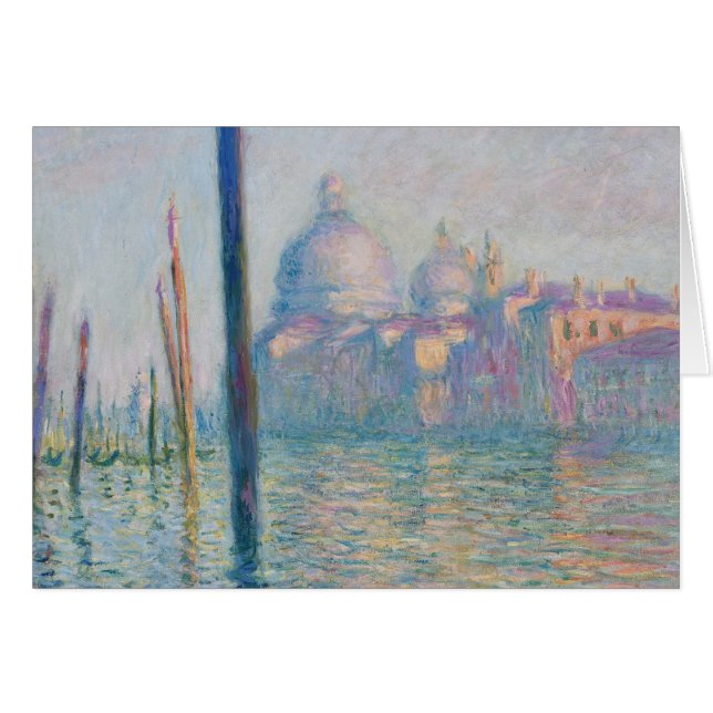 Claude Monet Grand Canal Venice Italy Travel (Front Horizontal)