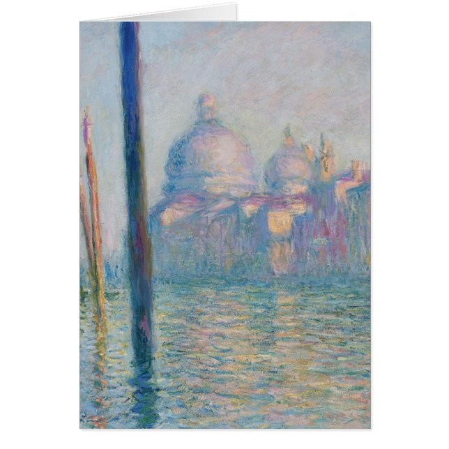 Claude Monet Grand Canal Venice Italy Travel (Front)
