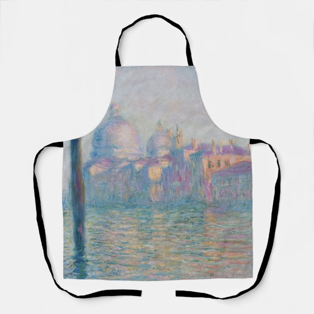 Claude Monet Grand Canal Venice Italy Travel Apron (Front)