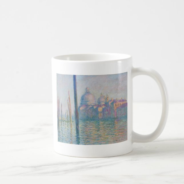 Claude Monet Grand Canal Venice Italy Travel Coffee Mug (Right)