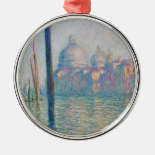 Claude Monet Grand Canal Venice Italy Travel Metal Tree Decoration