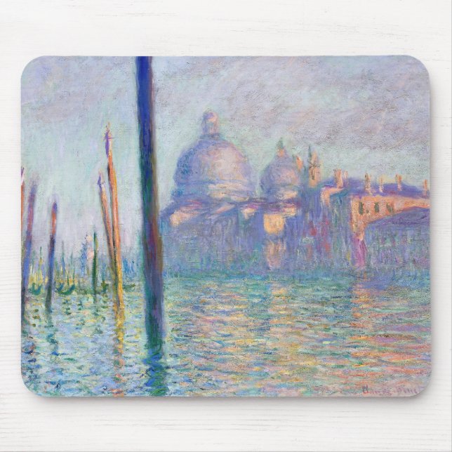 Claude Monet - Grand Canal, Venice Mouse Mat (Front)