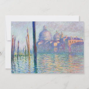 Claude Monet - Grand Canal, Venice Thank You Card