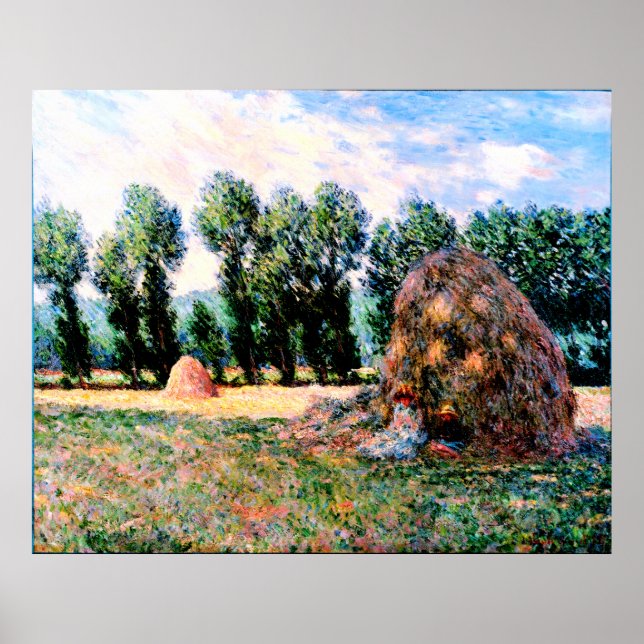 Claude Monet - Haystack at Giverny Poster (Front)