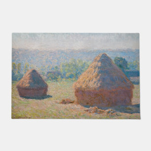Claude Monet - Haystacks, end of Summer Doormat