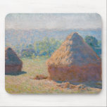 Claude Monet - Haystacks, end of Summer Mouse Mat<br><div class="desc">Haystacks,  end of Summer / Meules,  fin de l'ete - Claude Monet,  Oil on Canvas,  1891</div>