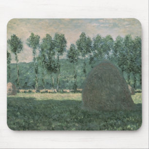 Claude Monet Haystacks near Giverny, c.1884-89 Mouse Mat