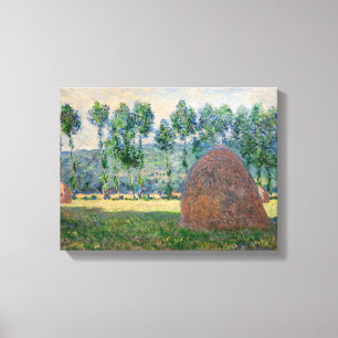Claude Monet - Haystacks near Giverny Canvas Print