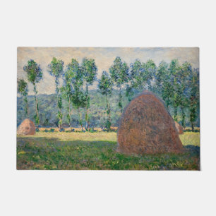 Claude Monet - Haystacks near Giverny Doormat