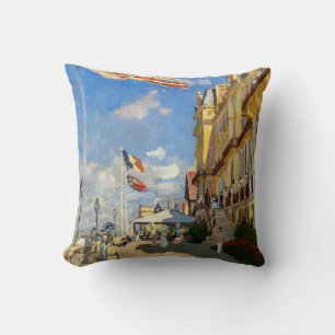 Claude Monet - Hotel des Roches Noires, Trouville Cushion