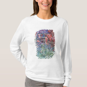 Claude Monet   House at Giverny under the Roses T-Shirt