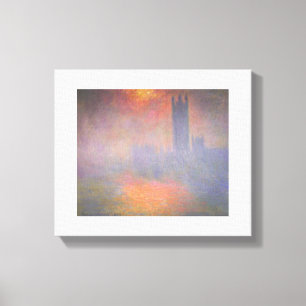 Claude Monet – Houses of Parliament London – 1 Canvas Print