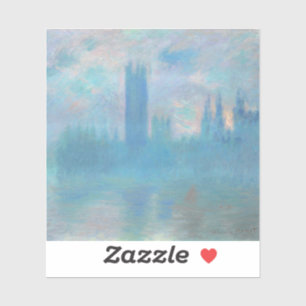 Claude Monet Houses of Parliament London. Blue