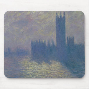 Claude Monet Houses of Parliament, Stormy Sky Mouse Mat