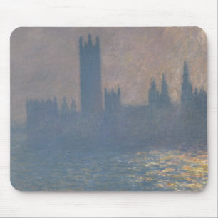 Claude Monet - Houses of Parliament, Sunlight Mouse Mat