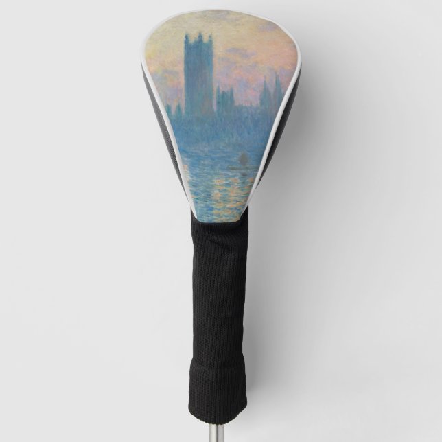 Claude Monet Houses of Parliament Sunset Golf Head Cover (Front)