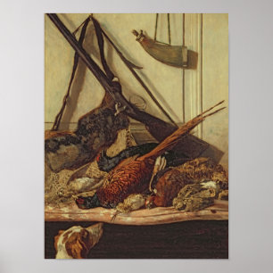 Claude Monet   Hunting Trophies, 1862 Poster