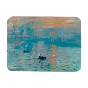 CLAUDE MONET - Impression, sunrise 1872 Magnet