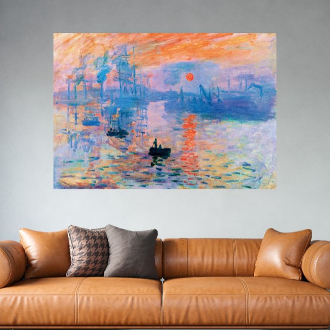 Claude Monet Impression, Sunrise (1872) Poster (Creator Uploaded)