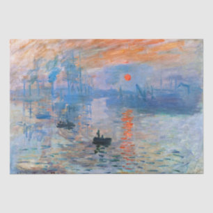 Claude Monet   Impression, Sunrise (1872) Tissue Paper