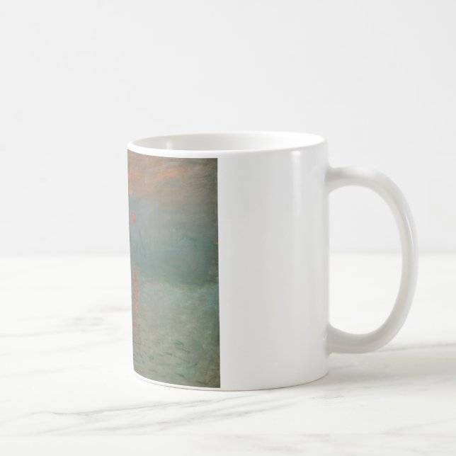Claude Monet - Impression, Sunrise Coffee Mug (Right)