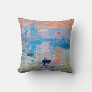 Claude Monet - Impression, Sunrise Cushion