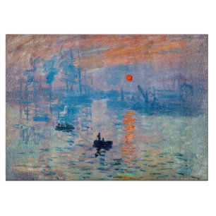 Claude Monet - Impression, Sunrise Cutting Board