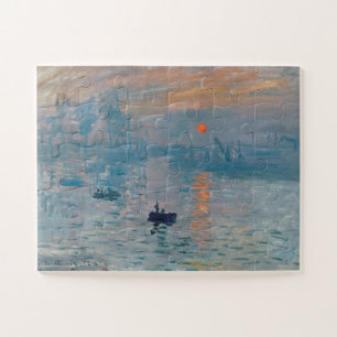 Claude Monet, Impression, Sunrise, Jigsaw Puzzle