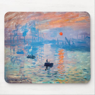 Claude Monet - Impression, Sunrise Mouse Mat