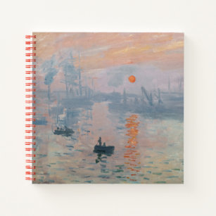 Claude Monet - Impression, Sunrise Notebook