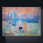 Claude Monet - Impression, Sunrise Paperweight<br><div class="desc">Impression,  Sunrise (Impression,  Soleil levant) - Claude Monet,  Oil on canvas,  1872

Impression,  Sunrise depicts the port of Le Havre,  Monet's hometown.</div>