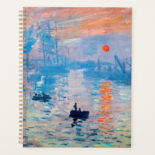 Claude Monet - Impression, Sunrise Planner