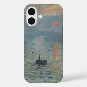 Claude Monet Impression Sunrise Soleil Levant iPhone 16 Case